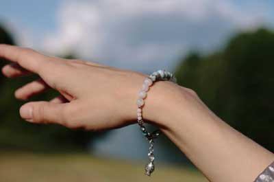 Woman Wearing Bracelet